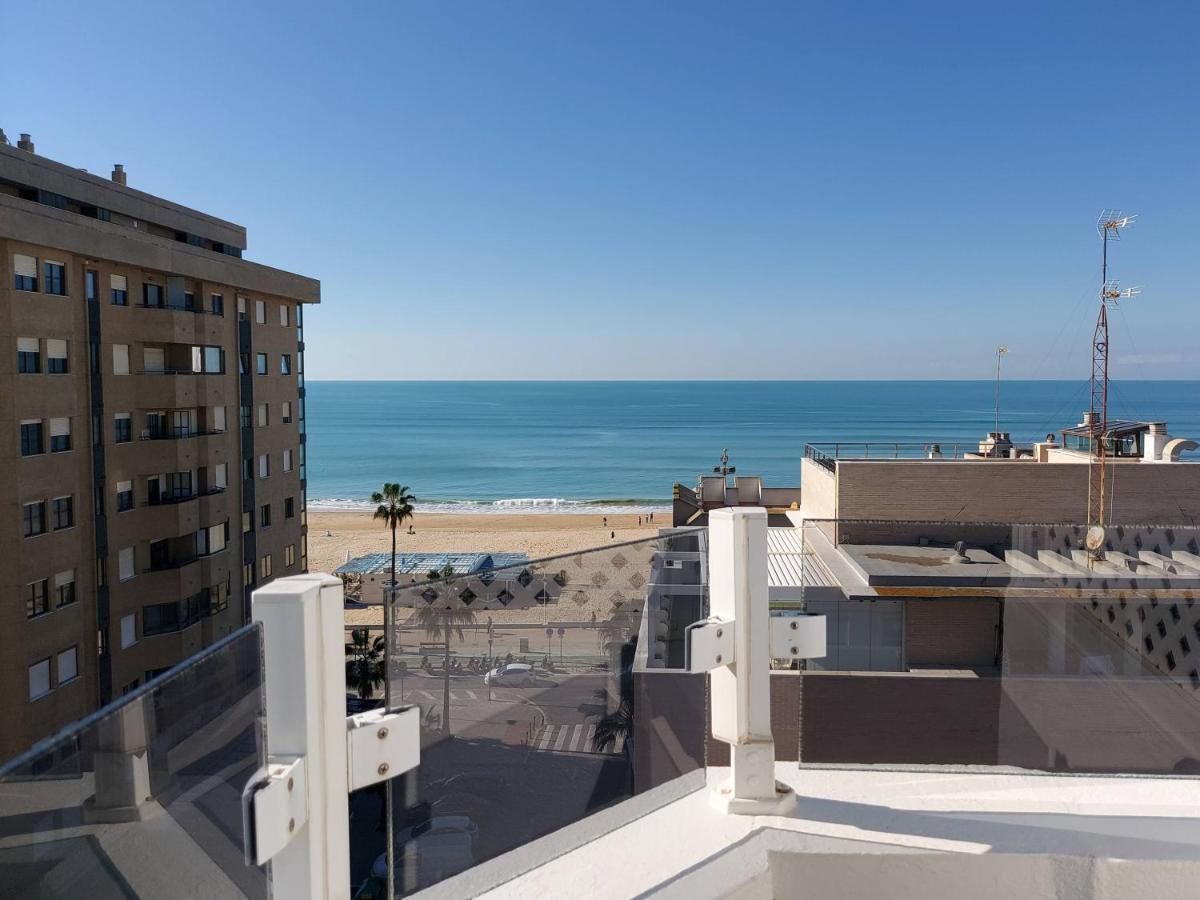 Atico Victoria Beach Cádiz Buitenkant foto